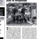 Les Cyclistes en force pour la Véloparade-Charente Libre 15 sept 2015