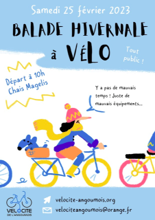 image Vélorution Angoulême - samedi 25 février 2023