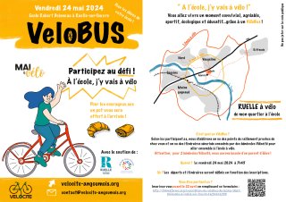 image Vélobus pour aller à l'école à Ruelle