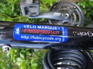 image Marquage Bicycode